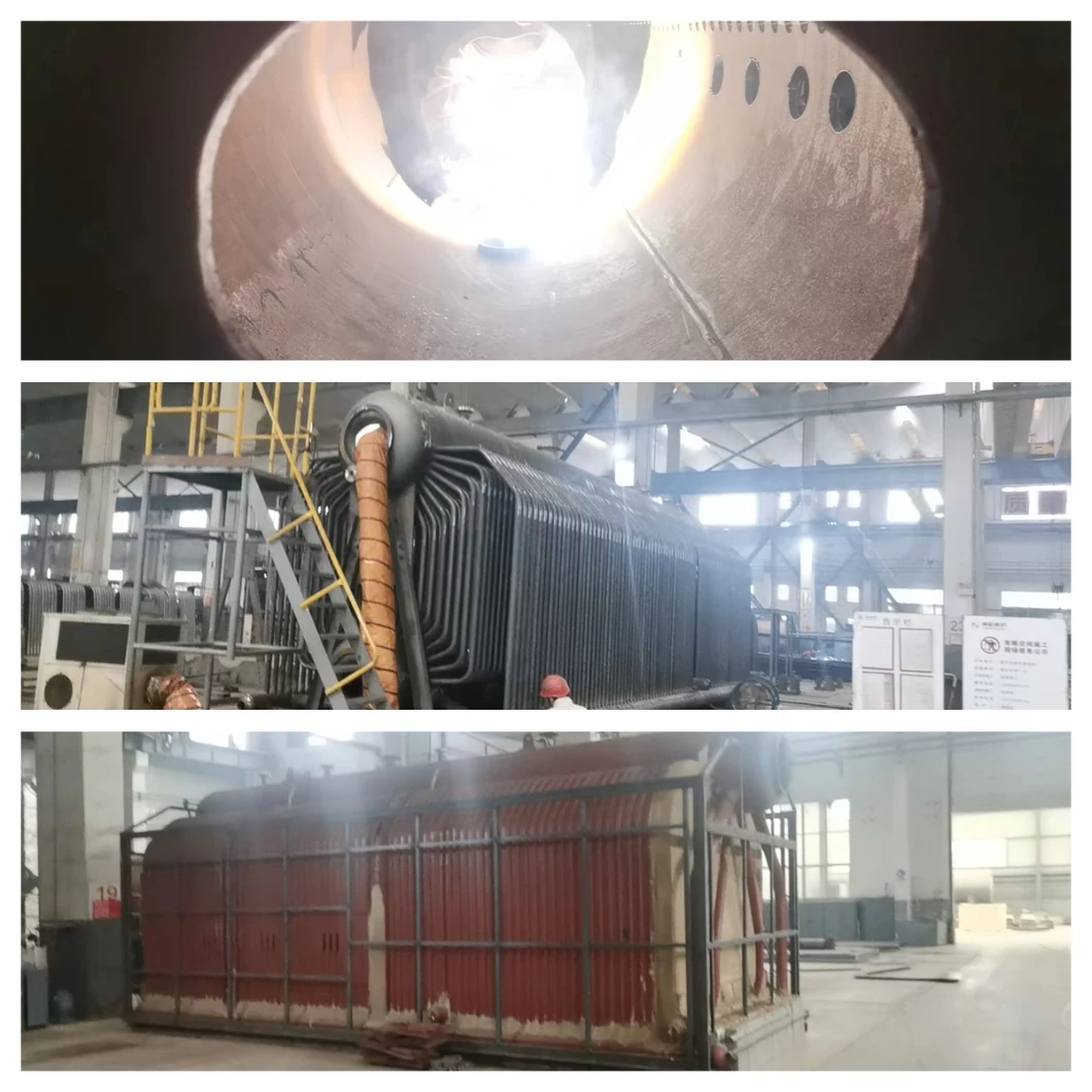 4 Tons Biomass Rice Husk Fired Water Tube Steam Boiler