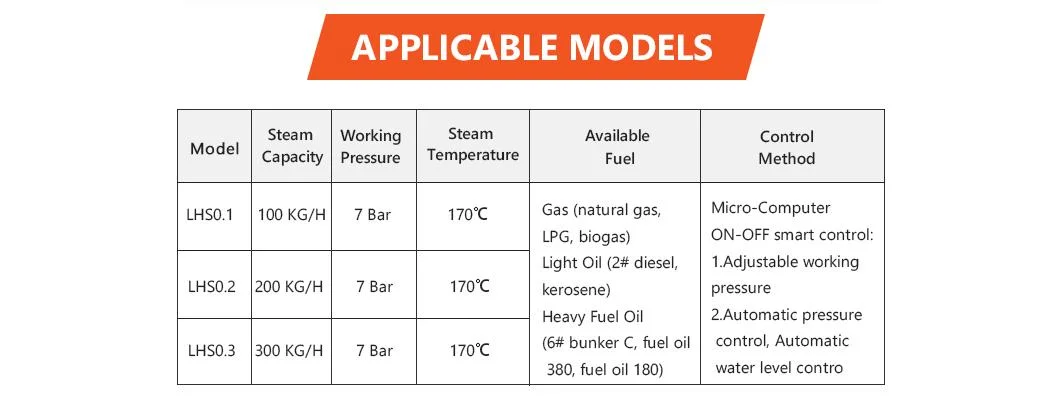 Hot Sale 100kg 200kg 300kg 500kg 700kg 1000kg 1500kg 2000kg Natural Gas LPG GLP Oil Diesel Fired Vertical Steam Generator Boiler