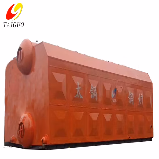 6 Toneladas de Biomassa Palm Kernel Shell Water Tube Steam Boiler